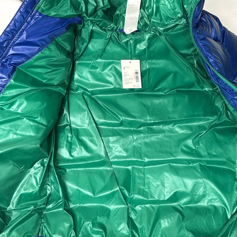 Gymboree Blue Quilted‎ Puffer Jacket Size 8